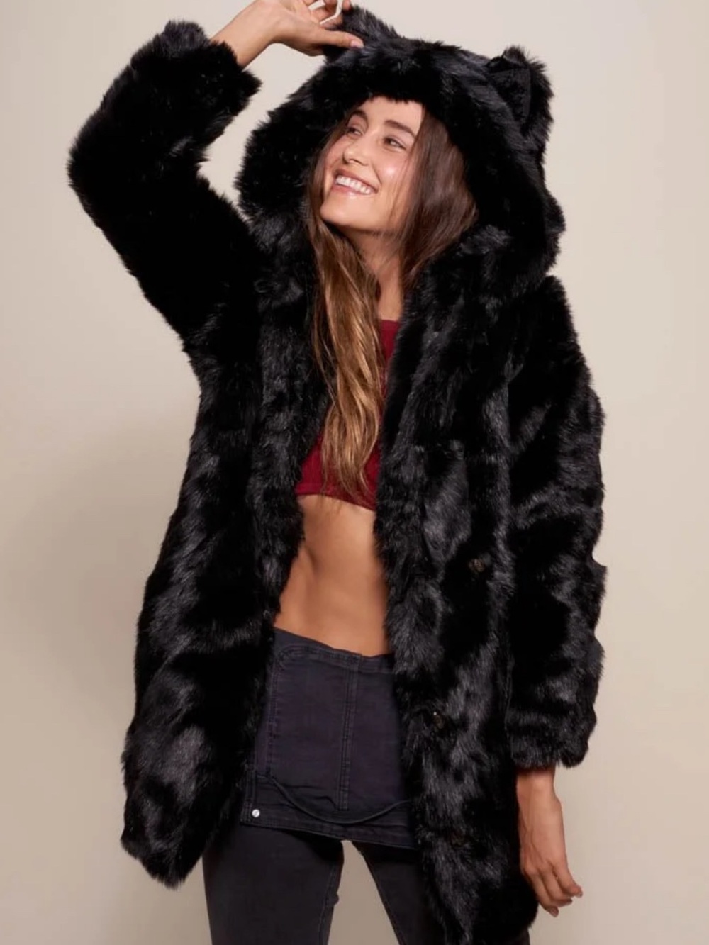 NWOT Spirithoods Black Panther Jacket